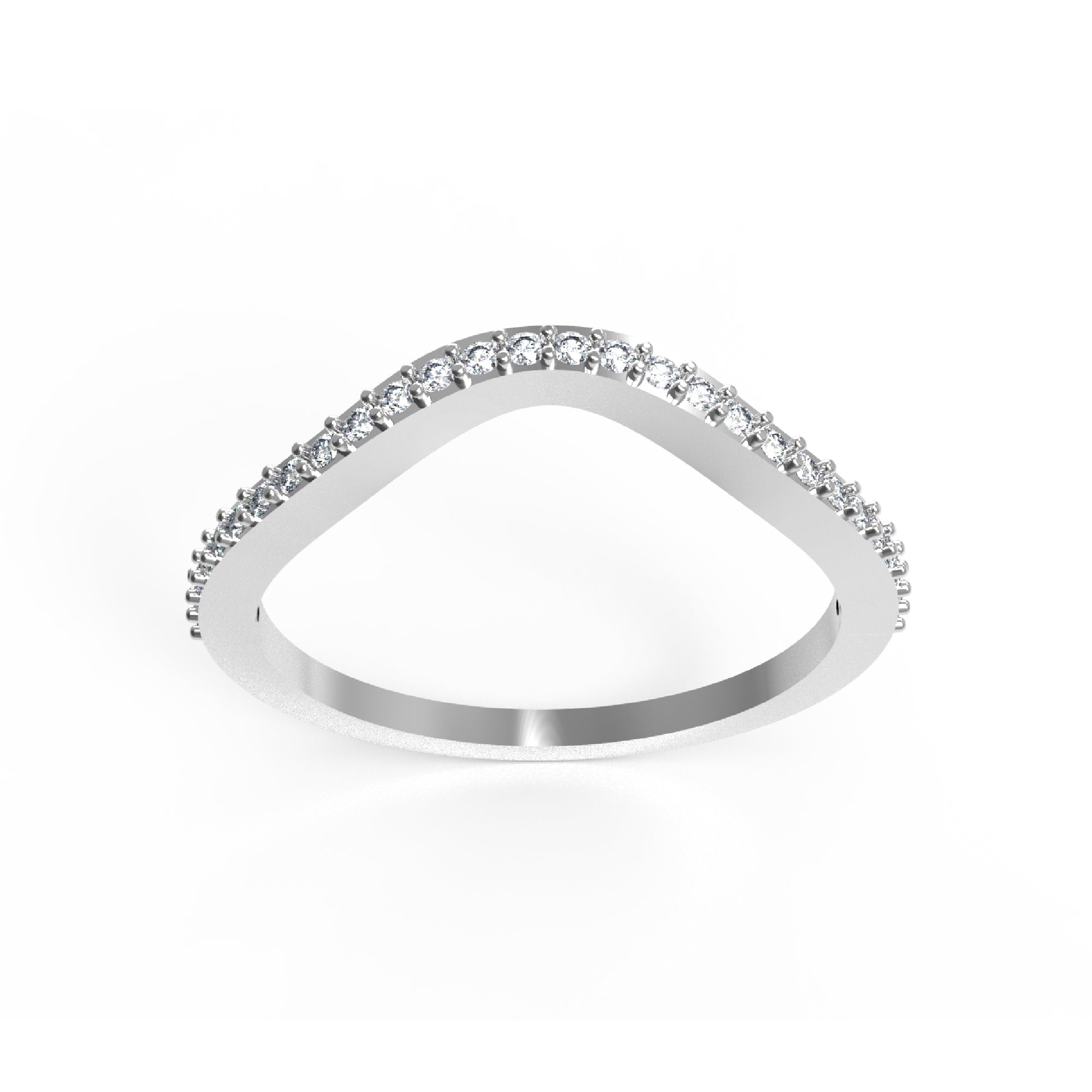 RKC राउंड कट मॉइसॅनाइट एंगेजमेंट रिंग 925 सिल्व्हर 14k पिवळा गोल्ड प्लेटेड महिलांच्या वजनासाठी 1.50gm आणि रुंदी 1.50mm