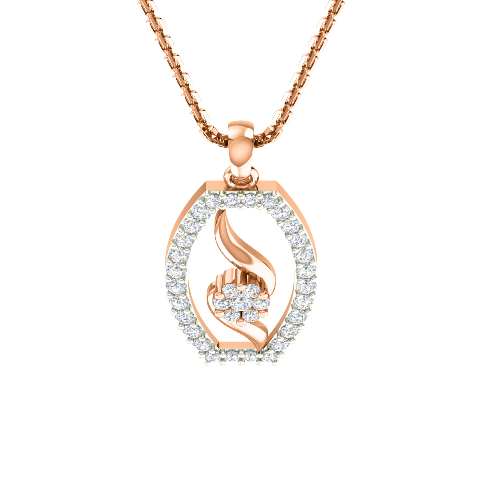 RKC 925 सिल्व्हर गोल्डन टोटल 0.89 Ct मॉइसॅनाइट पेंडंट Wt 3.50gm आणि Wt कानातले 2.00gm सेट 14K यलो गोल्ड प्लेटेड