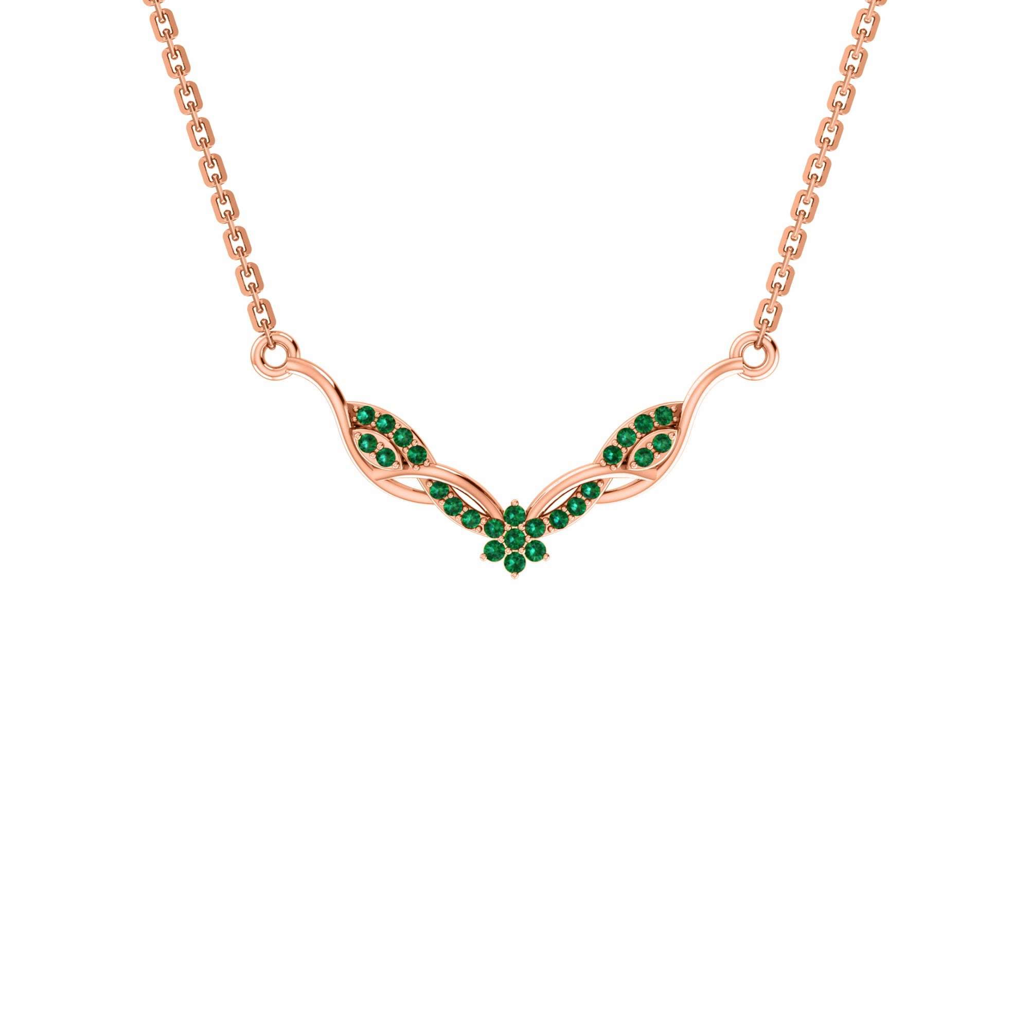 RKC 2.4 CT Charming Moissanite Necklace 925 Silver 14k Yellow gold Plated Product Weight 4.50 GM Height 16.50 MM