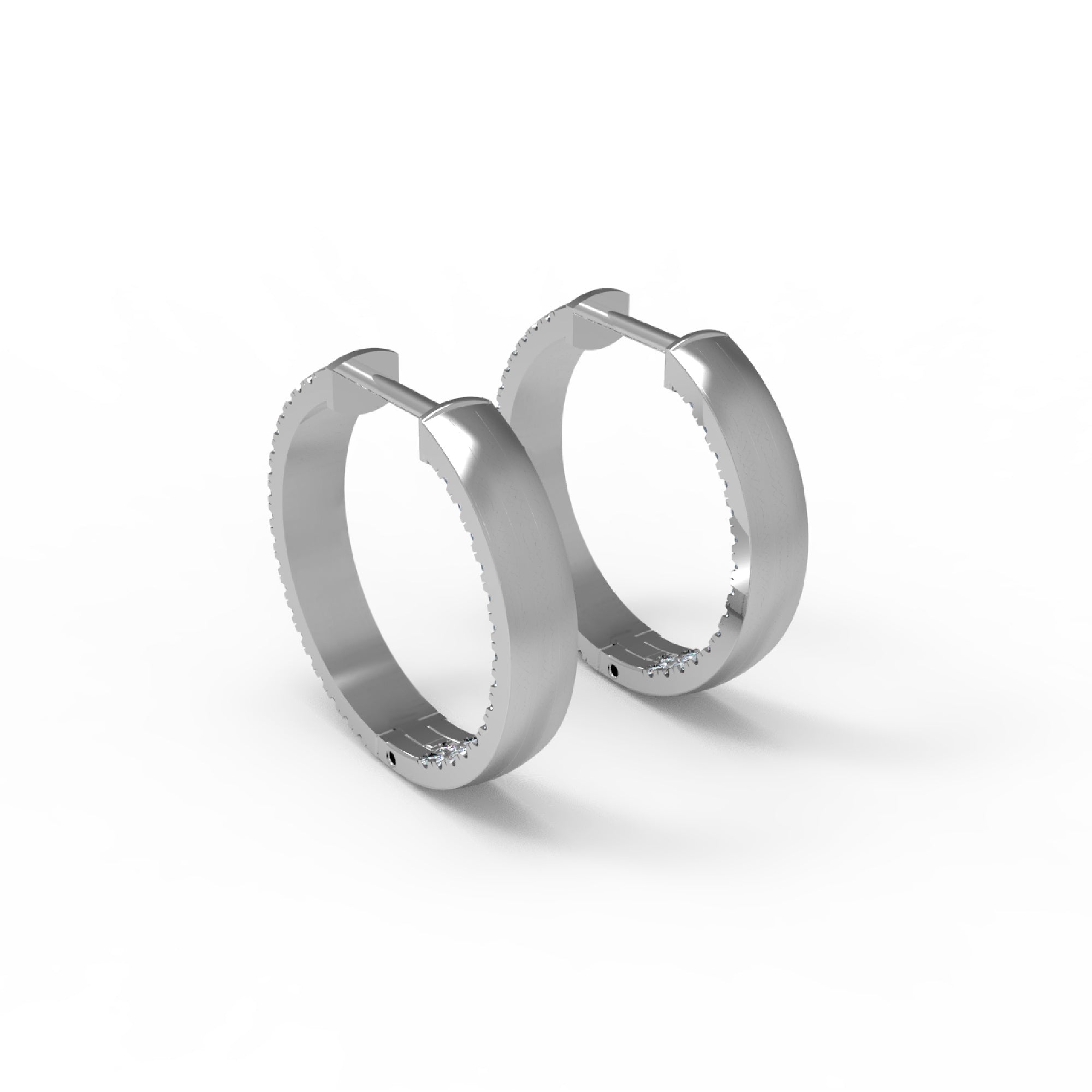 RKC 925 স্টার্লিং সিলভার হুপস এবং Huggies মহিলাদের কানের দুল 14k হলুদ ওভার পণ্য Wt 7.00 GM উচ্চতা 22.00 MM