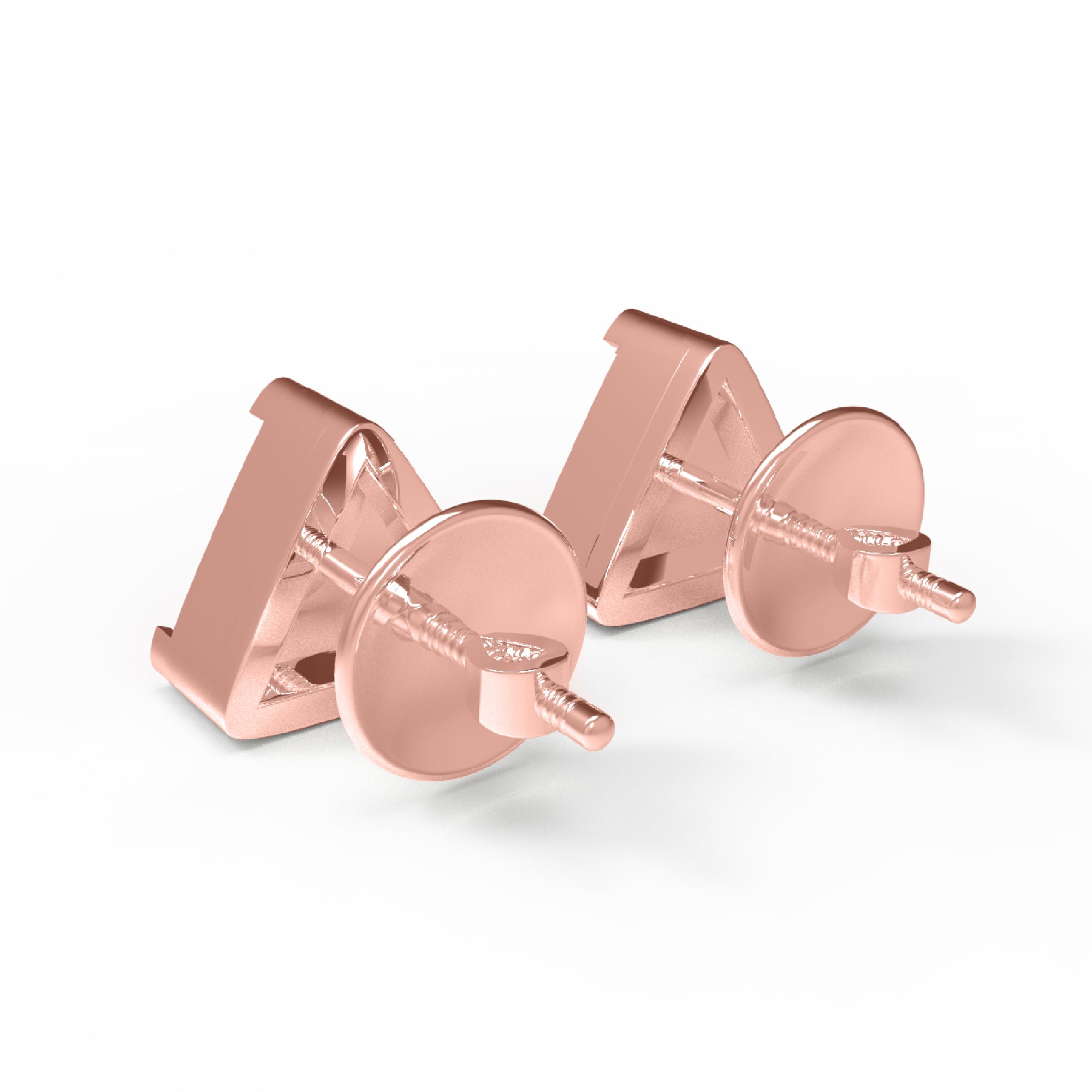 حلق نسائي صغير من الفضة الإسترليني RKC عيار 925 عيار 14 أصفر أكثر من 2.30 جرام ارتفاع 6.20 ملم