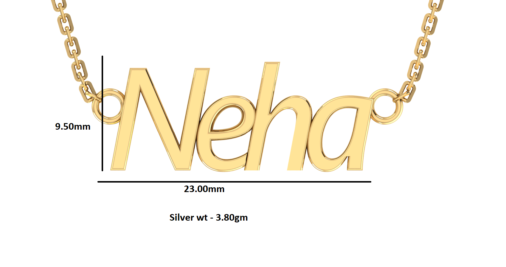 Каралі з падвескай з назвай RKC Ювелірныя вырабы з срэбра 925 пробы 14-каратнае пакрыццё з жоўтага золата Вага прадукту 3,80 GM Вышыня 9,50 мм